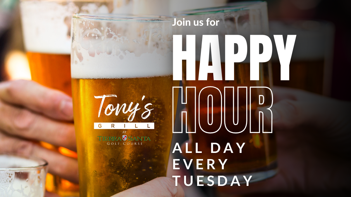 Tuesday Happy Hour at Tony's